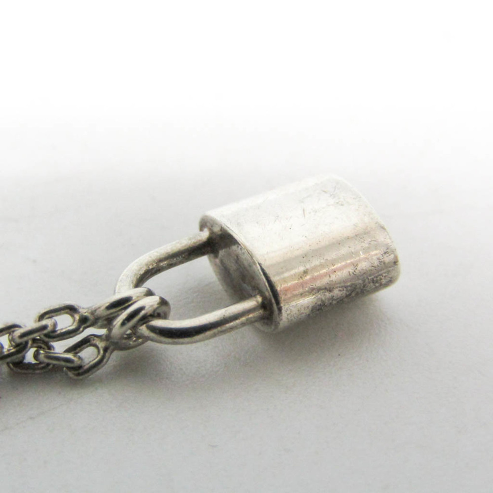 LOUIS VUITTON Silver Lockit Charm Bracelet - Picture 4 of 8